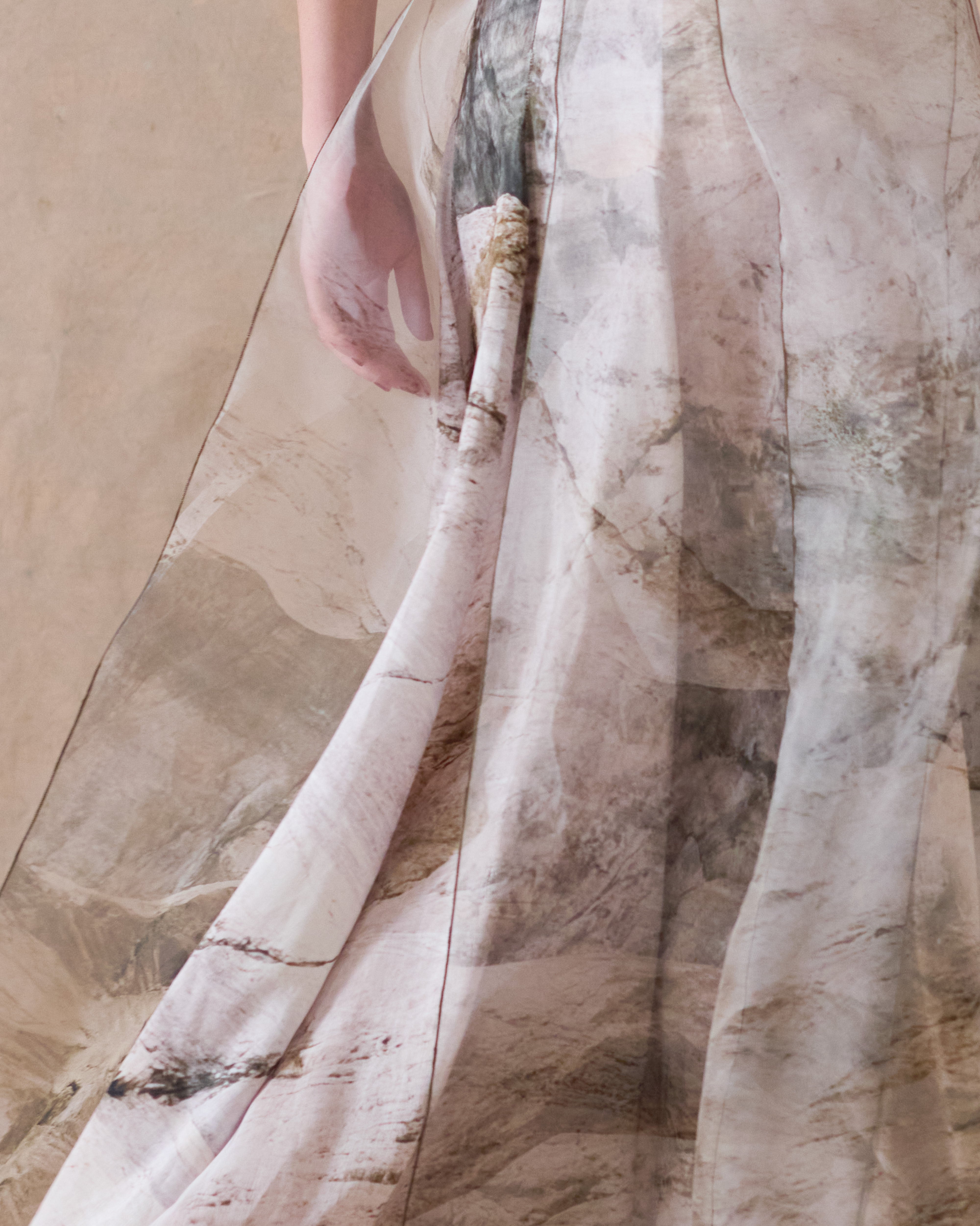 Organza Bolero Skirt - Moonmist