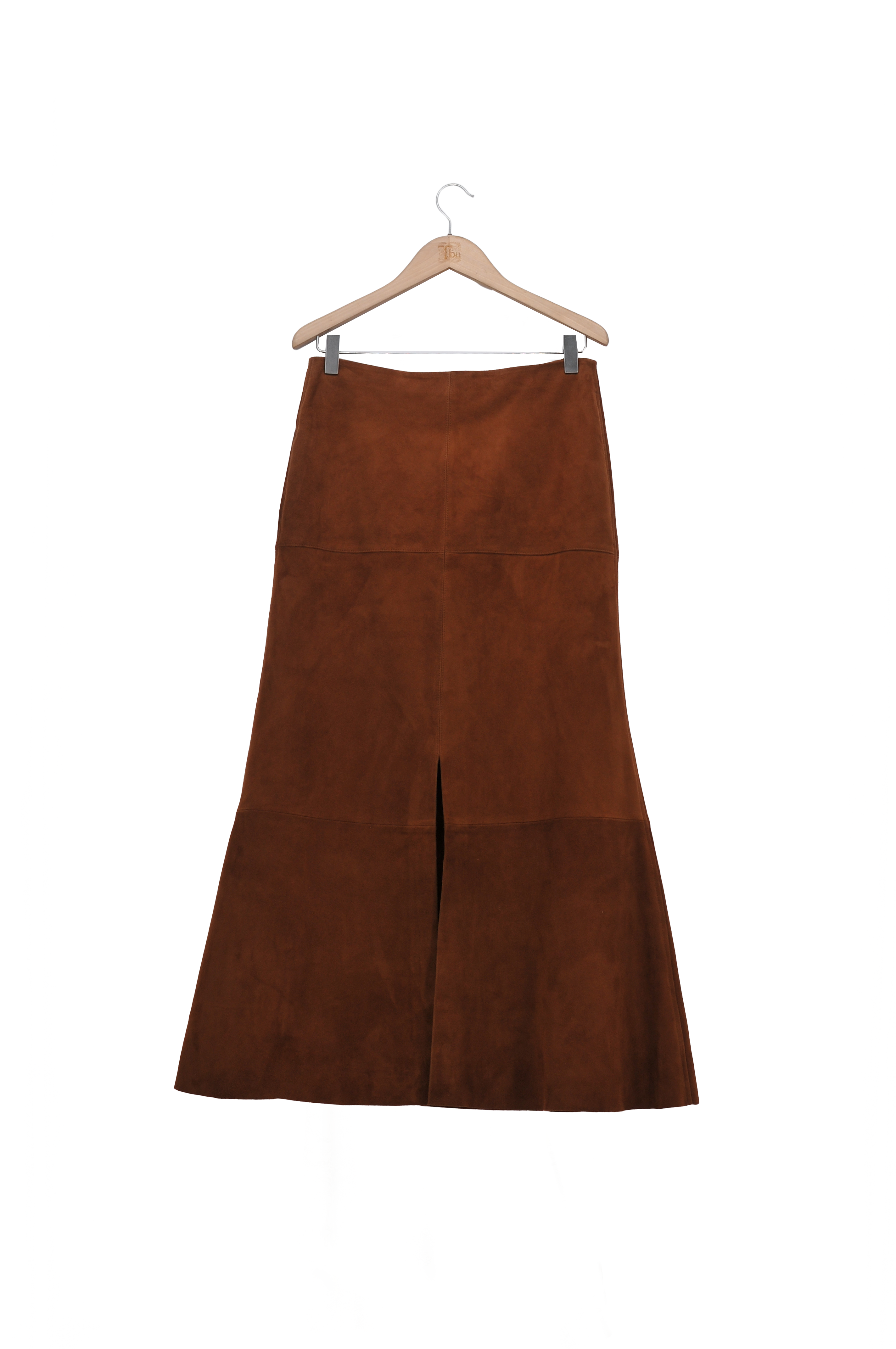 Suede Gypsy Skirt - Bronze