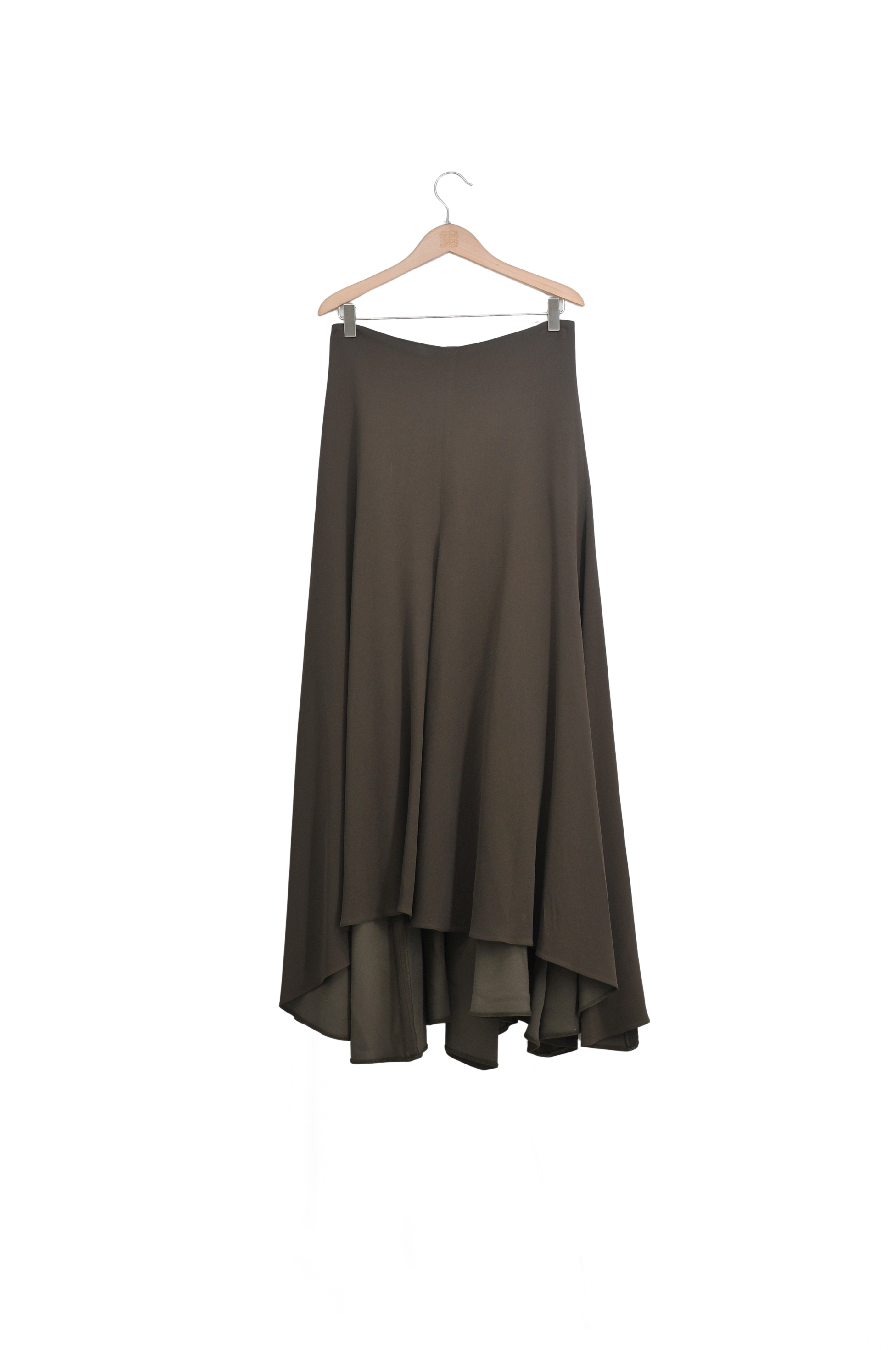 Crepe Bolero Skirt - Hunting Green