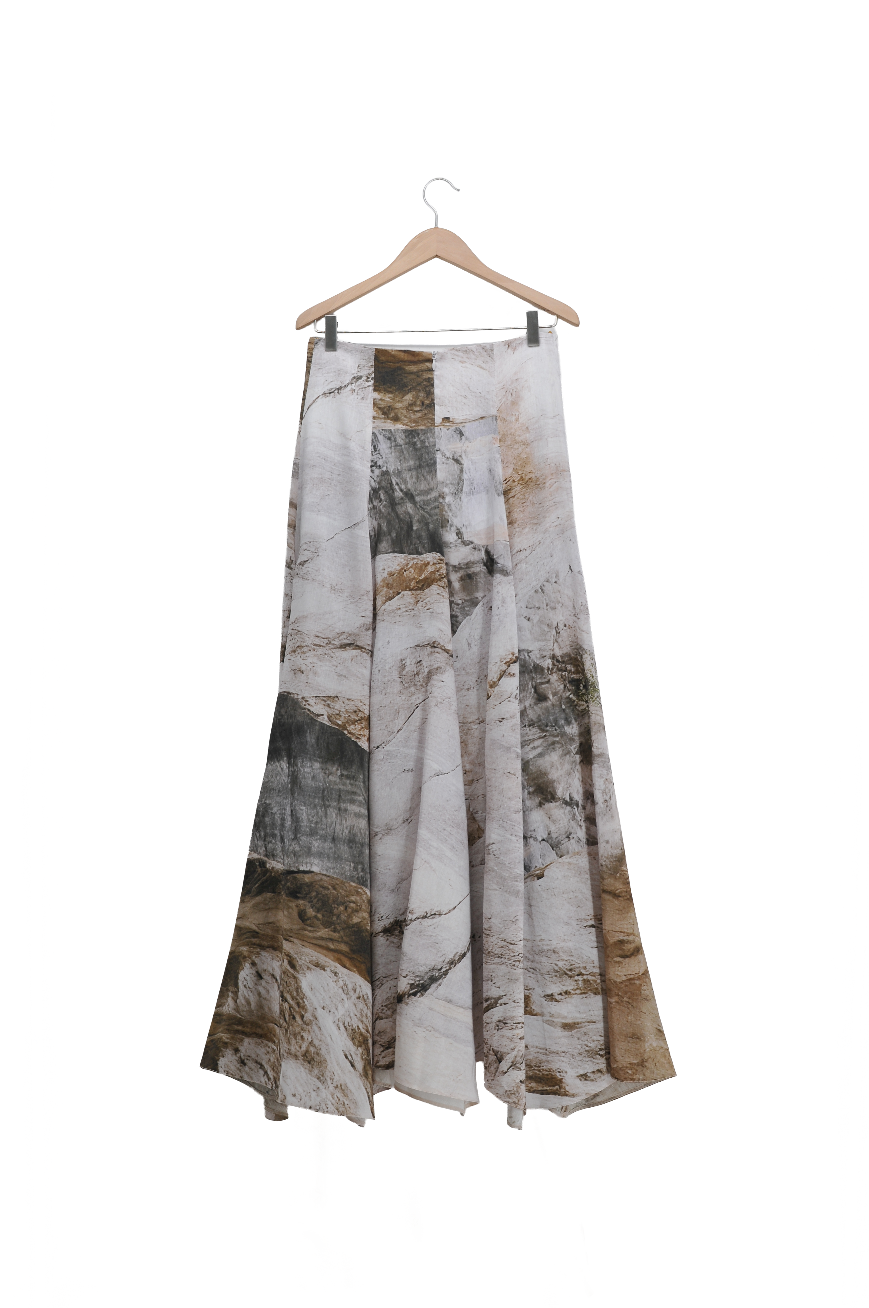 Falda Bolero de Seda Rústica - Moonmist