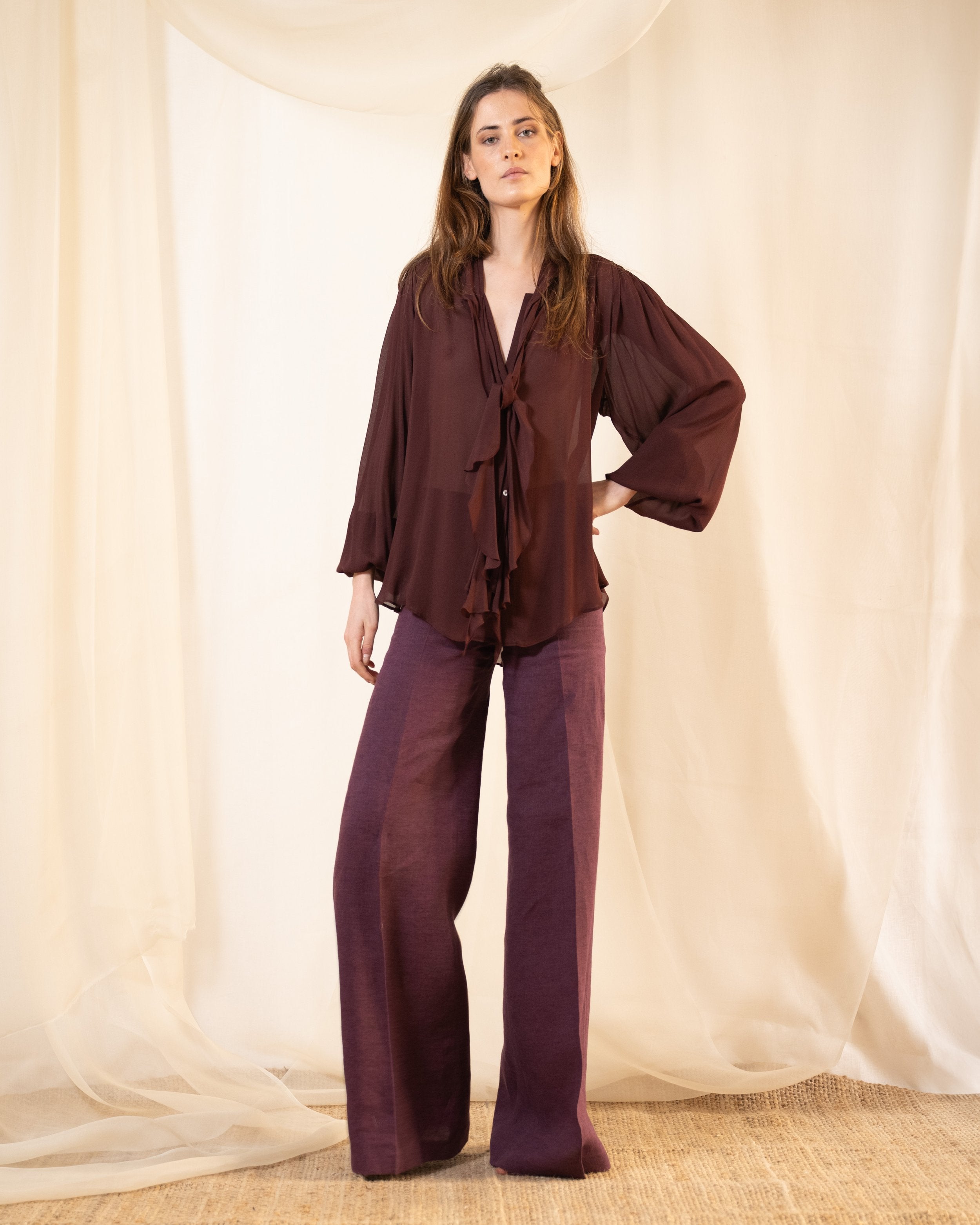 Crepe Pienza Blouse