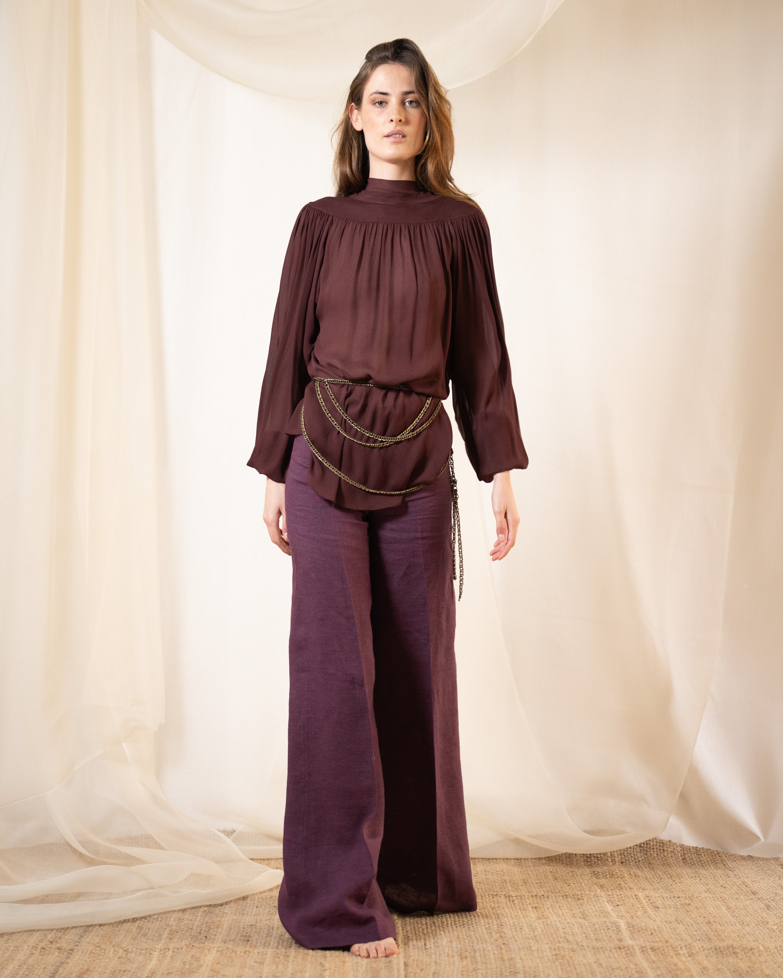 Crepe Pienza Blouse