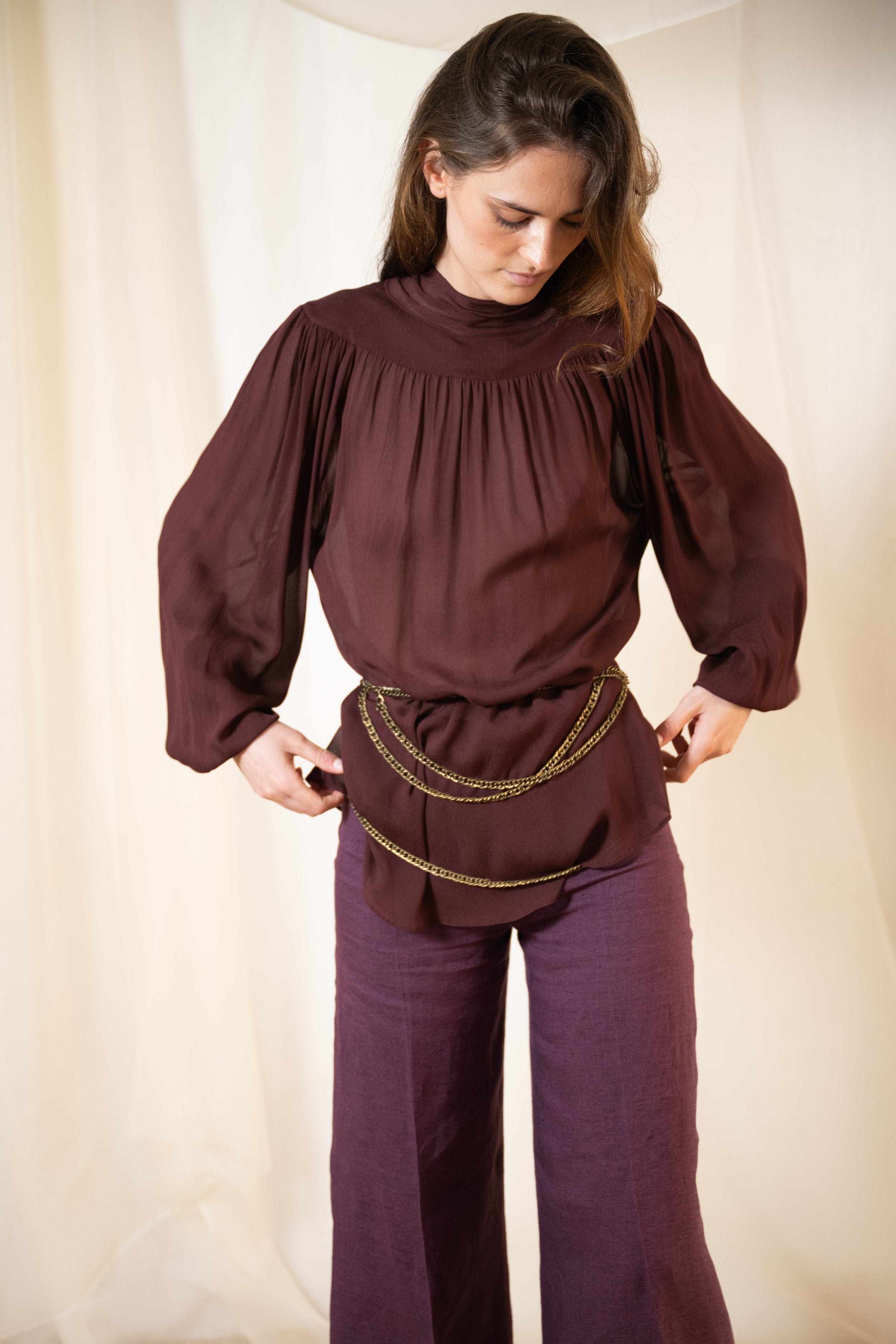 Crepe Pienza Blouse