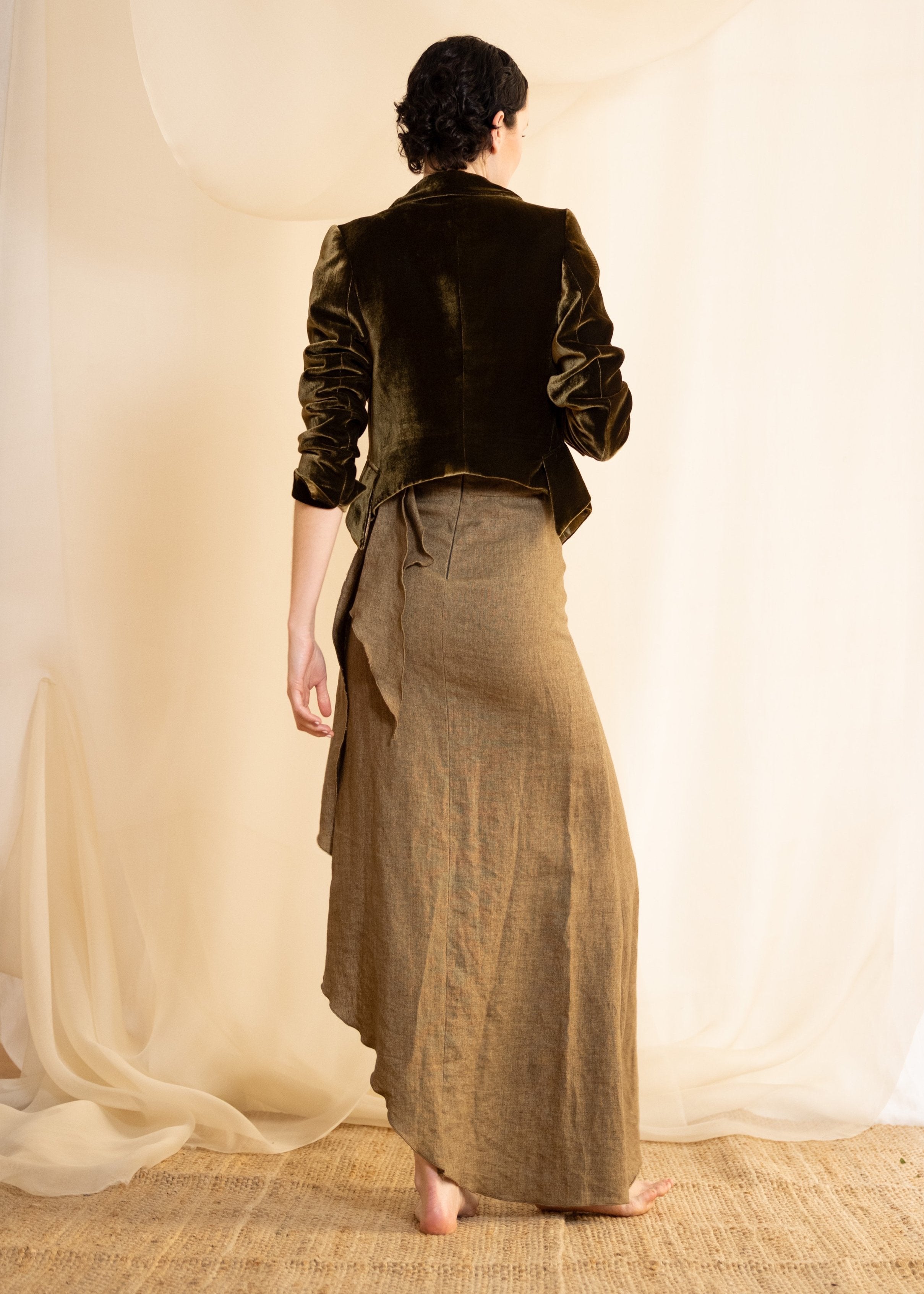 Silk Velvet Verdi Jacket