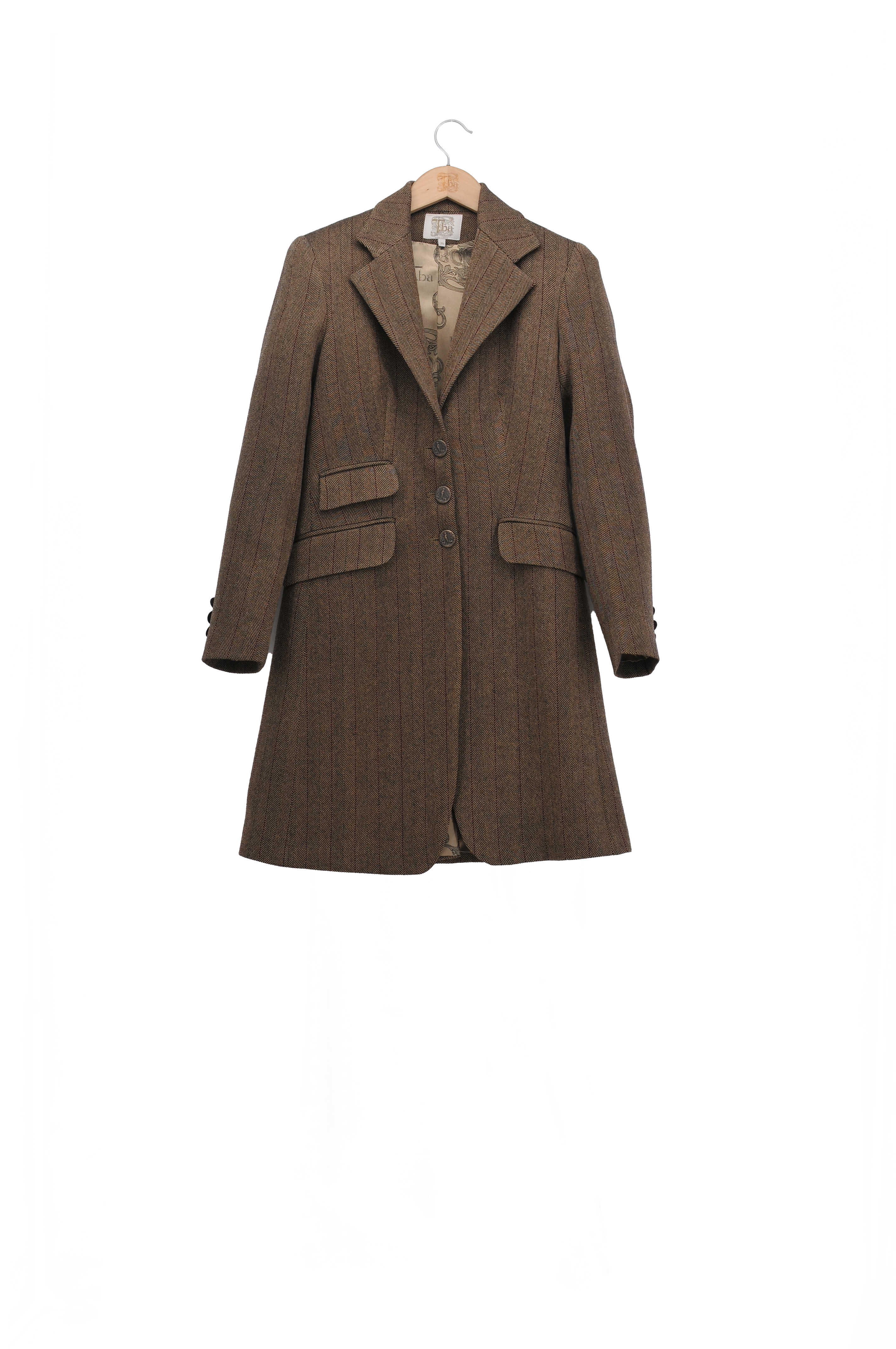 Classic Short Coat in "Jerez" Wool