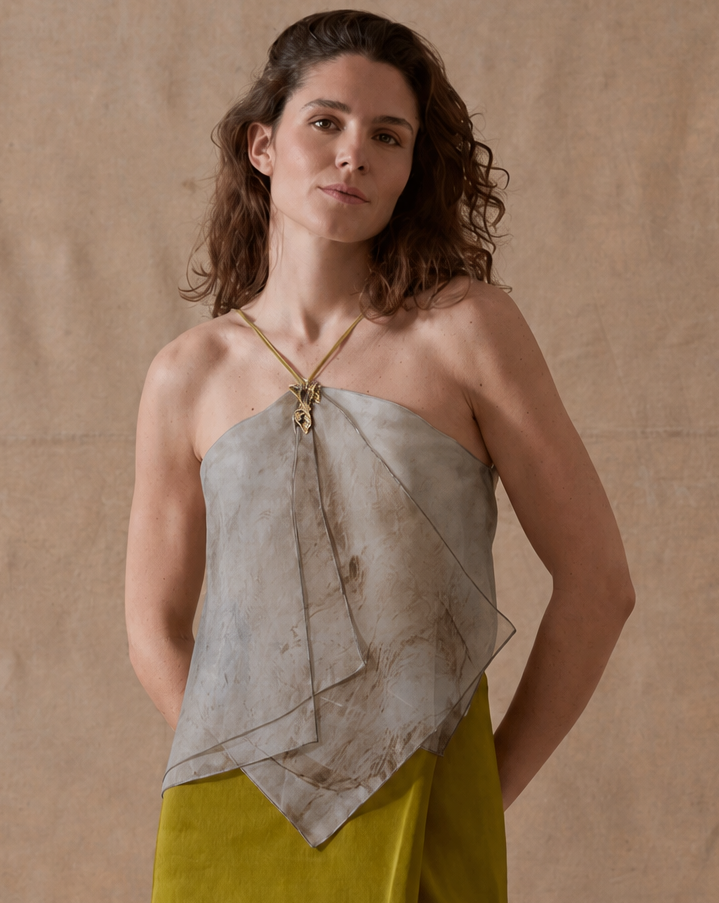 Top Aurea Organza - Moonmist