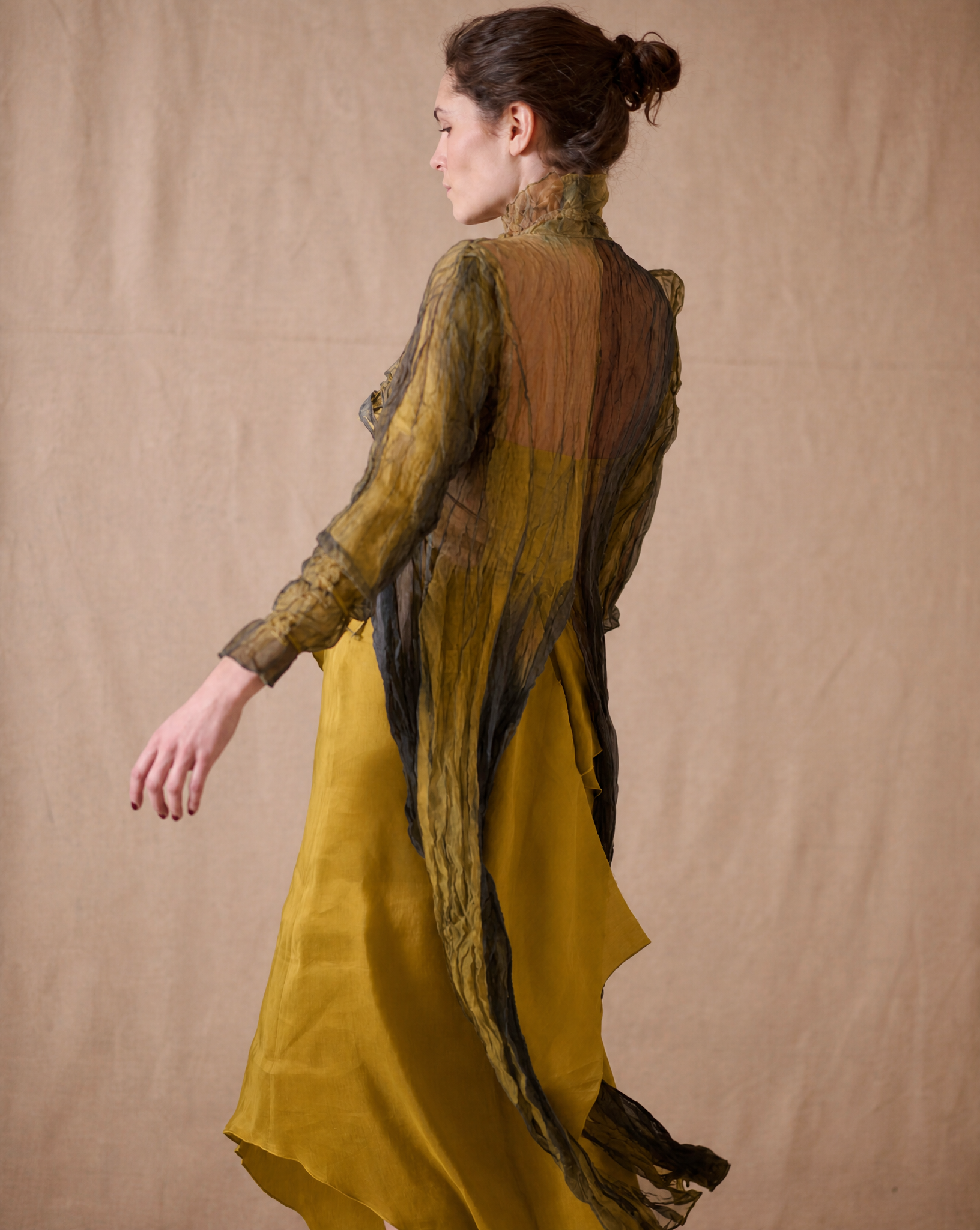 Organza New York Coat - Print