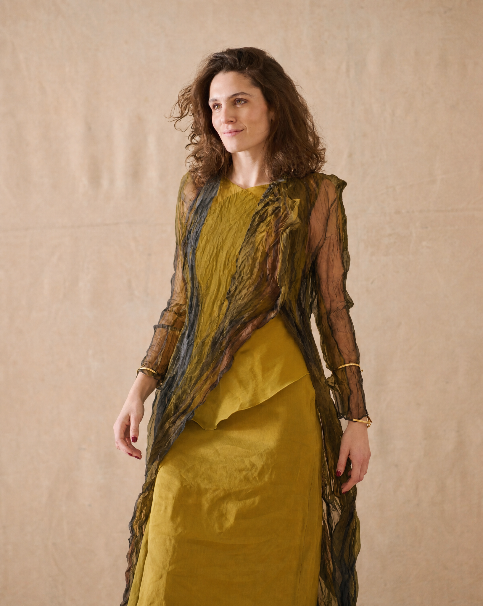 Organza New York Coat - Print
