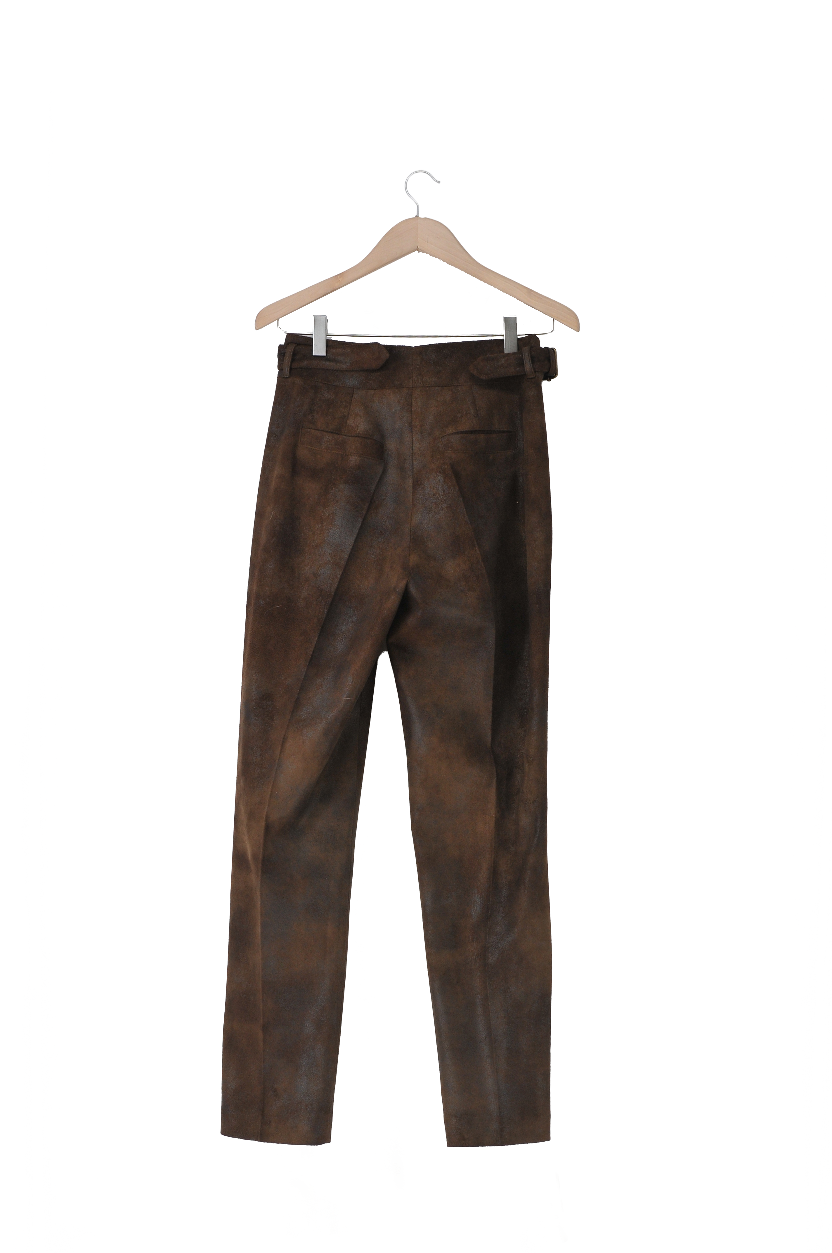 Gnu Buckle Pants - Brown