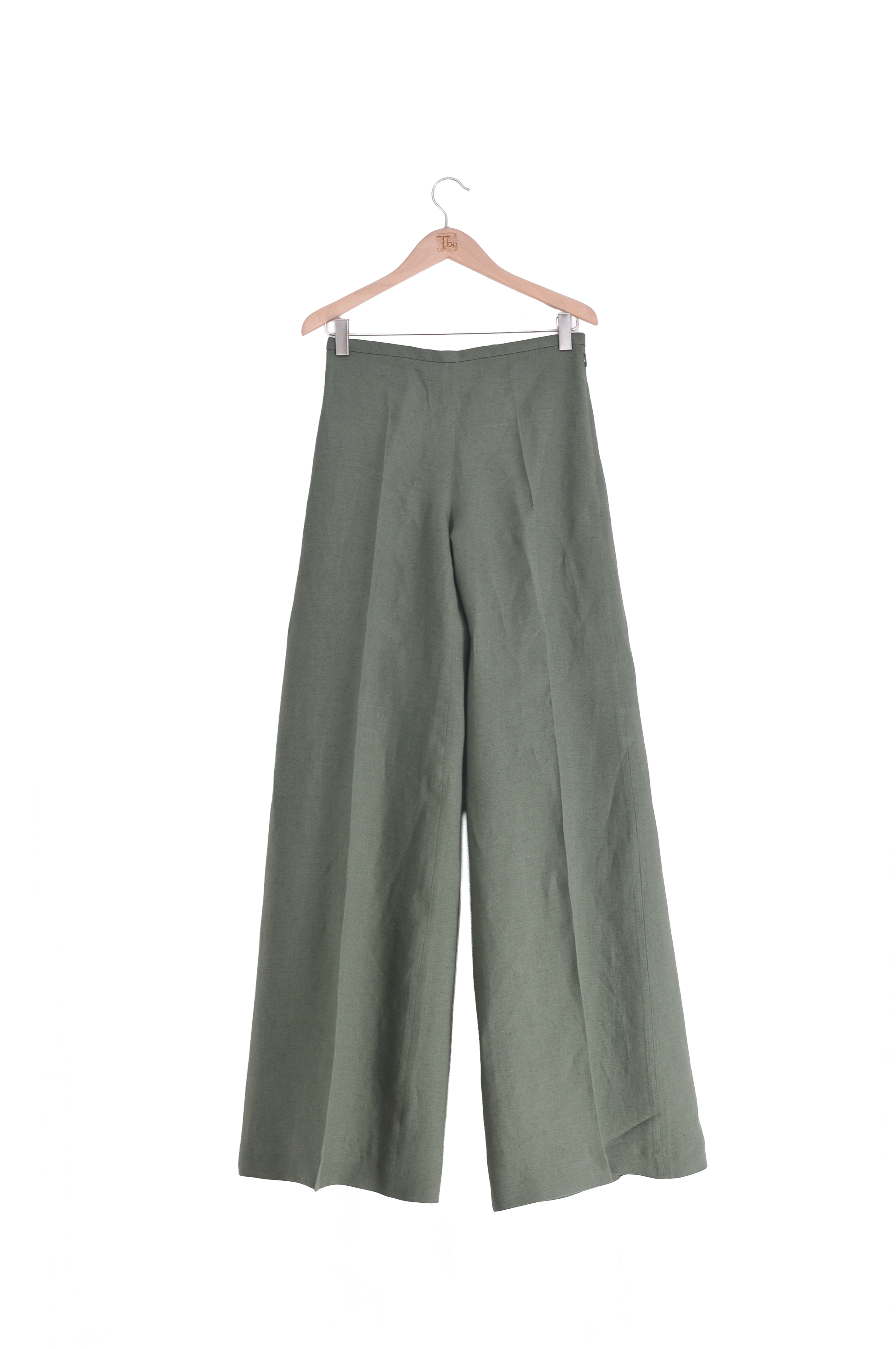 Pantalón Maxi en Lino - Oxford