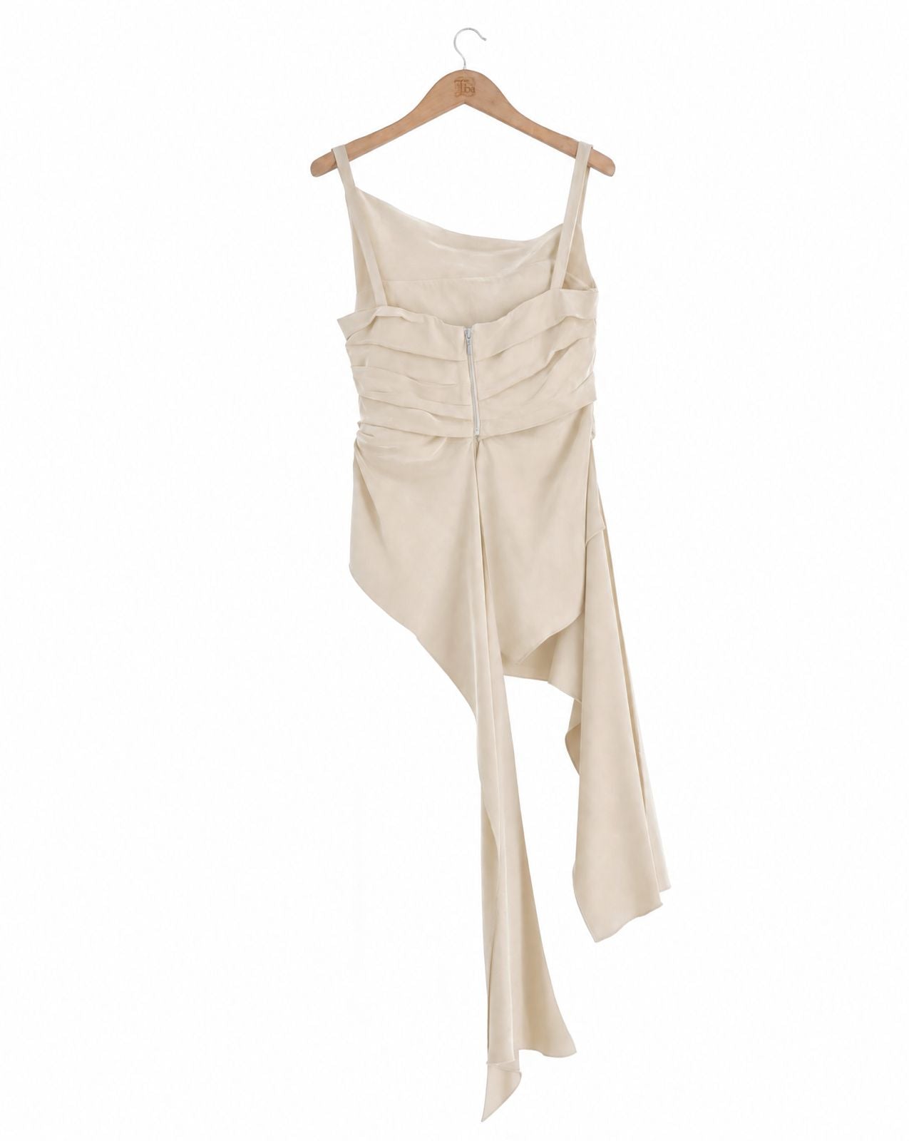 Cupro Alina Top - Vanilla