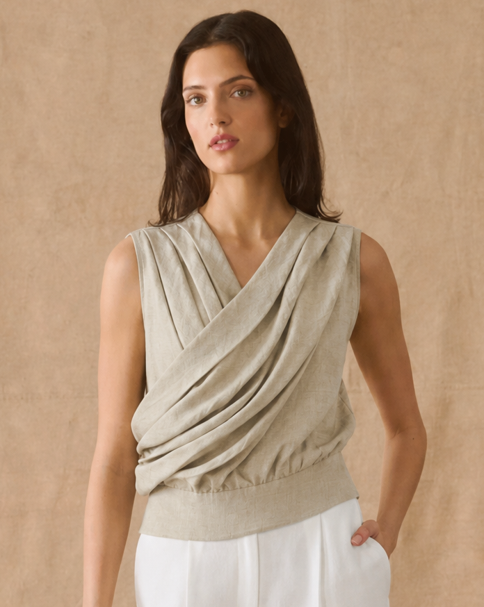 Top Toscana en Lino - Stone
