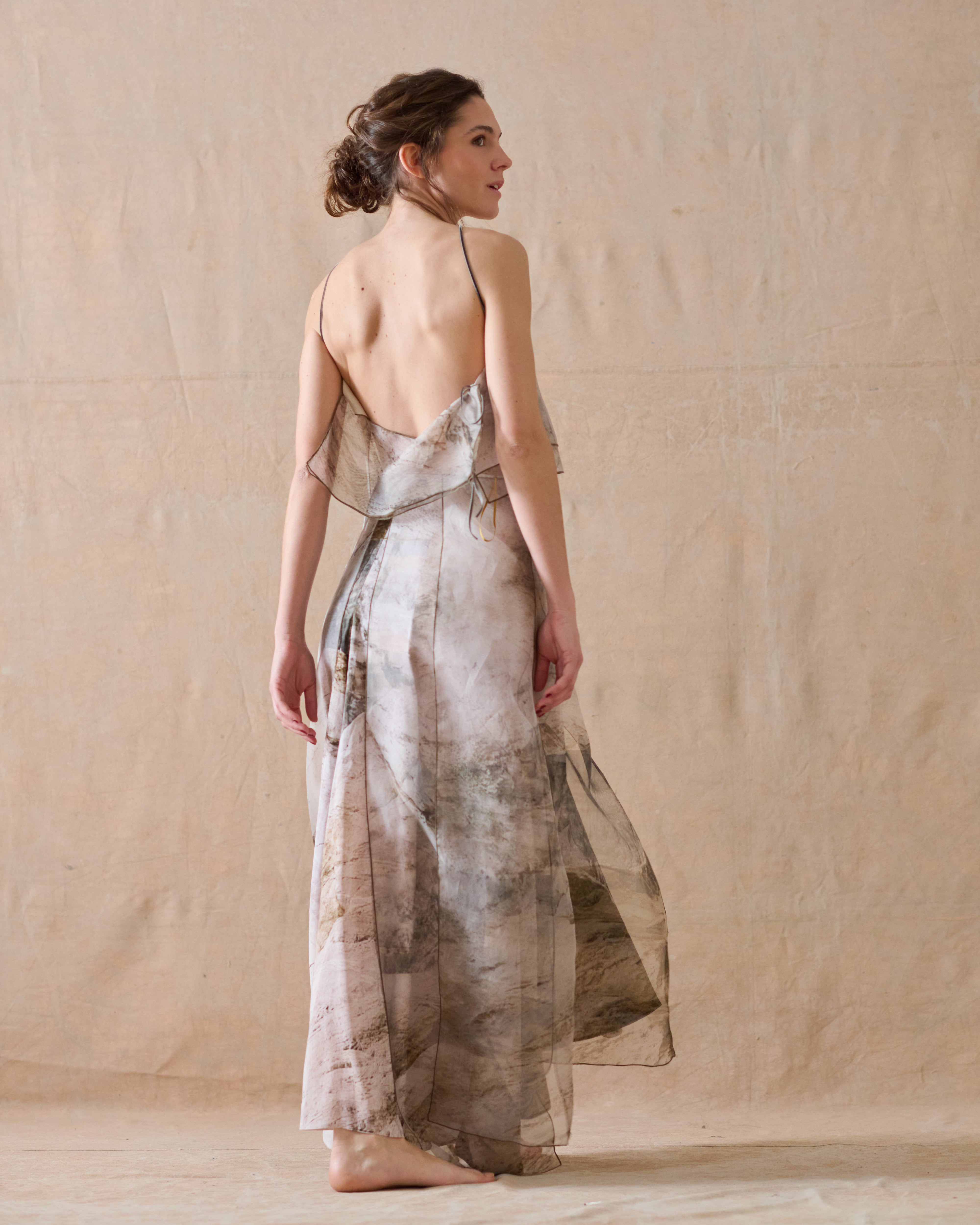 Top Aurea Organza - Moonmist