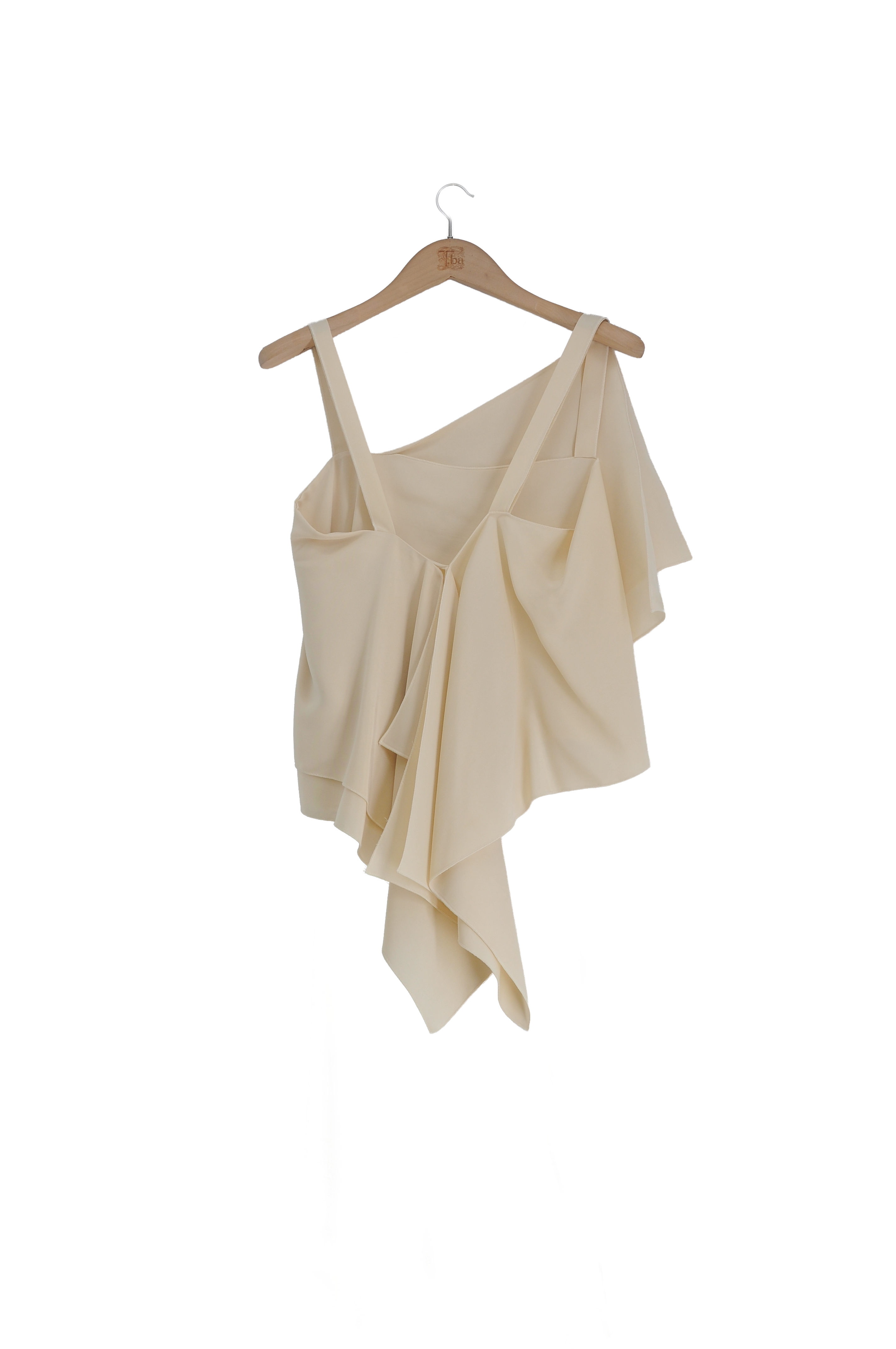 Cupro Lia Top - Vanilla
