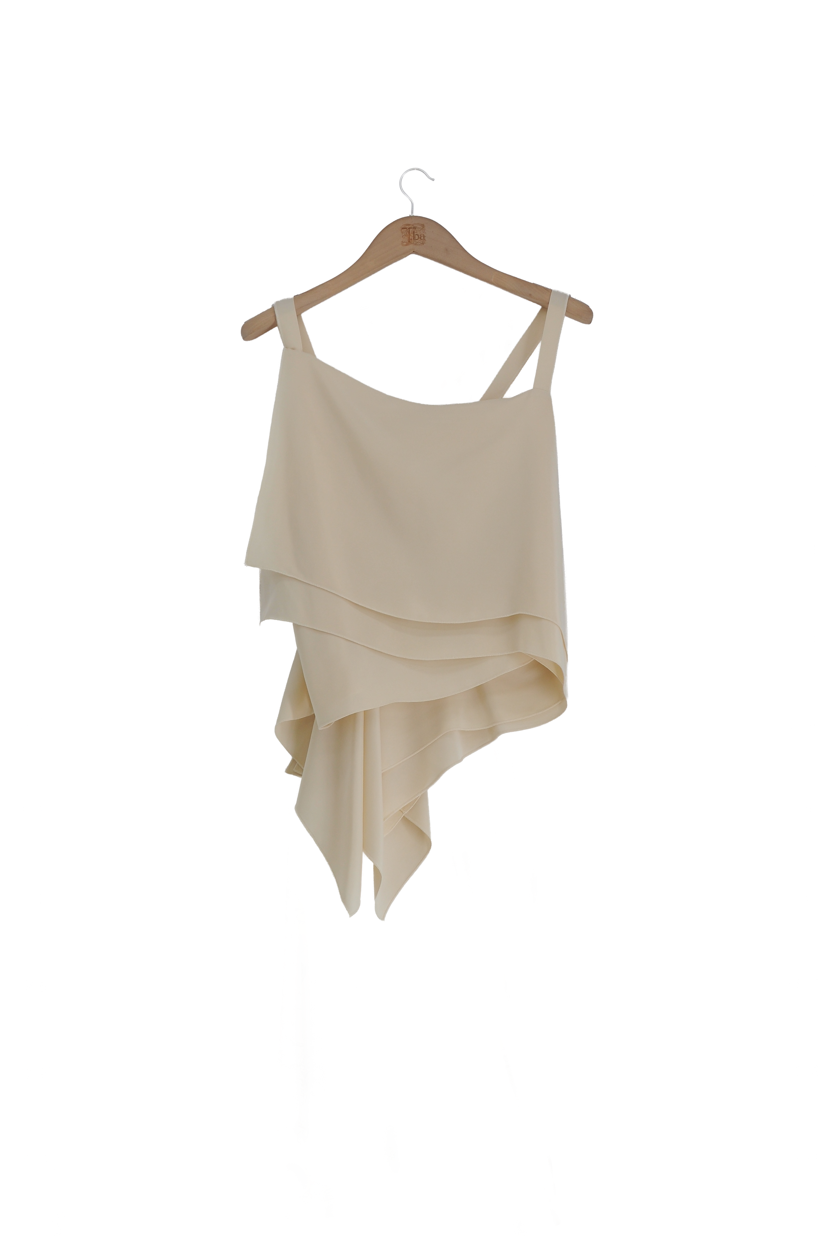 Cupro Lia Top - Vanilla