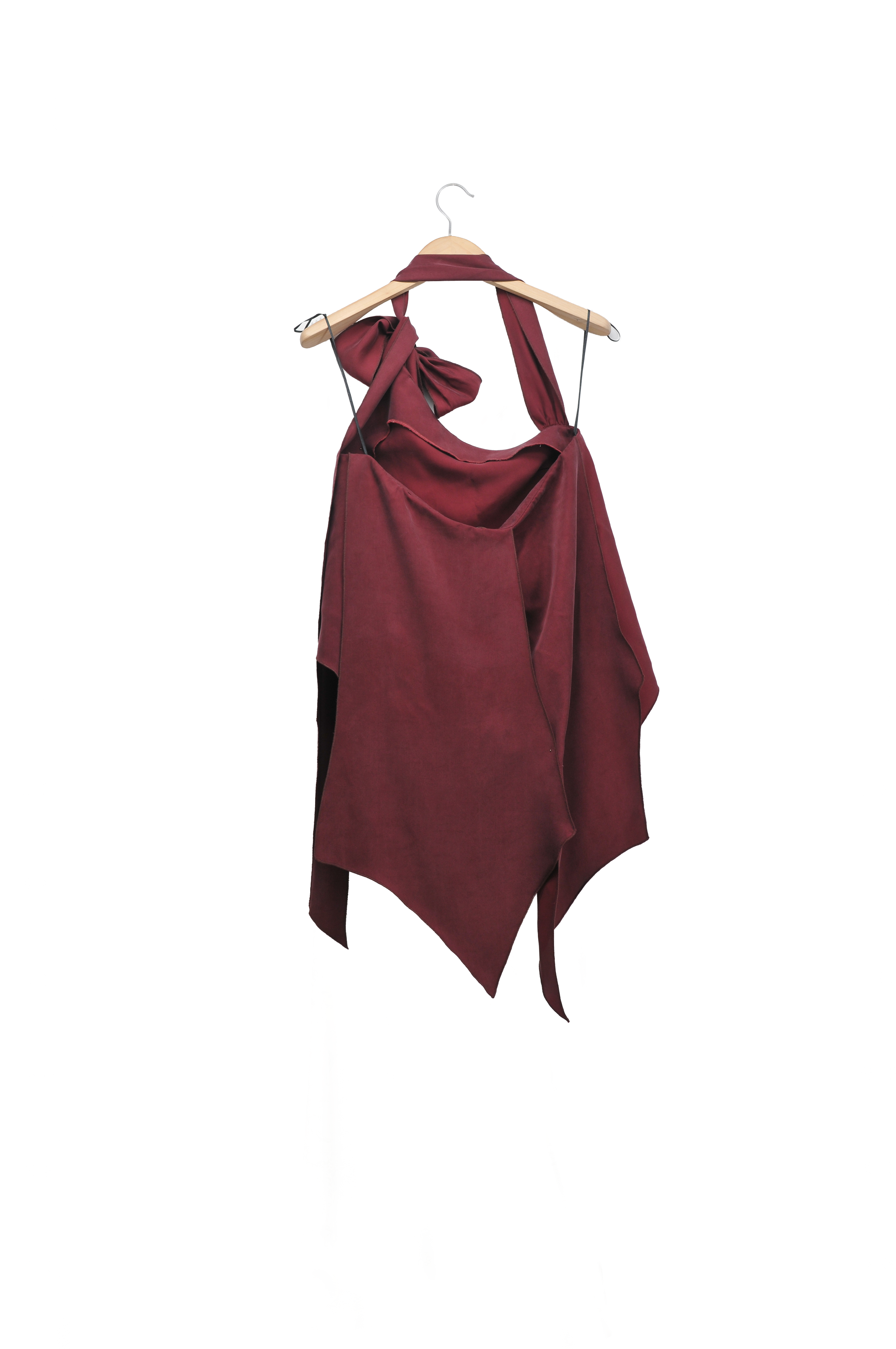 Top Sam de Cupro - Borgogna