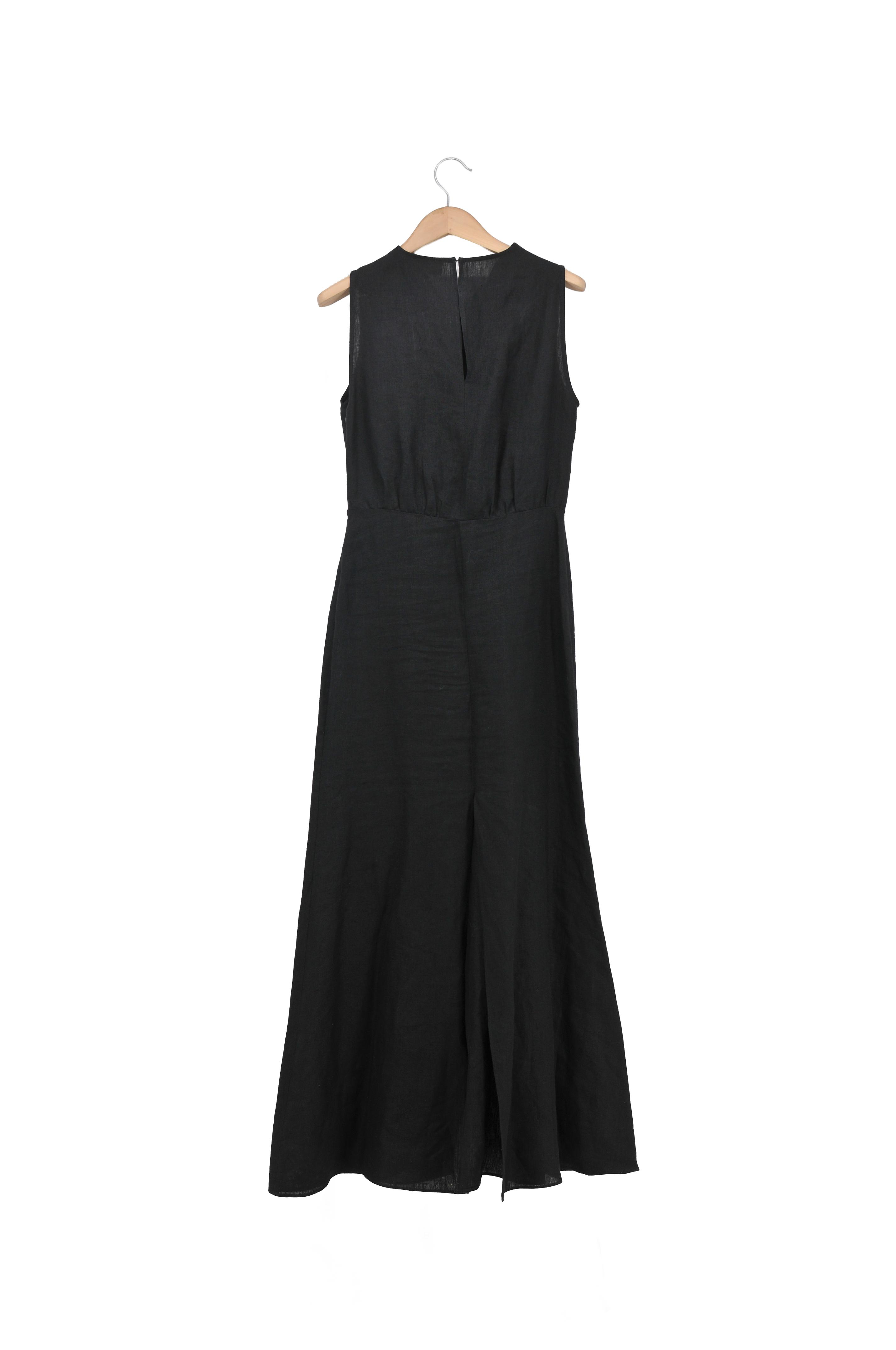 Linen Toscana Dress - Black