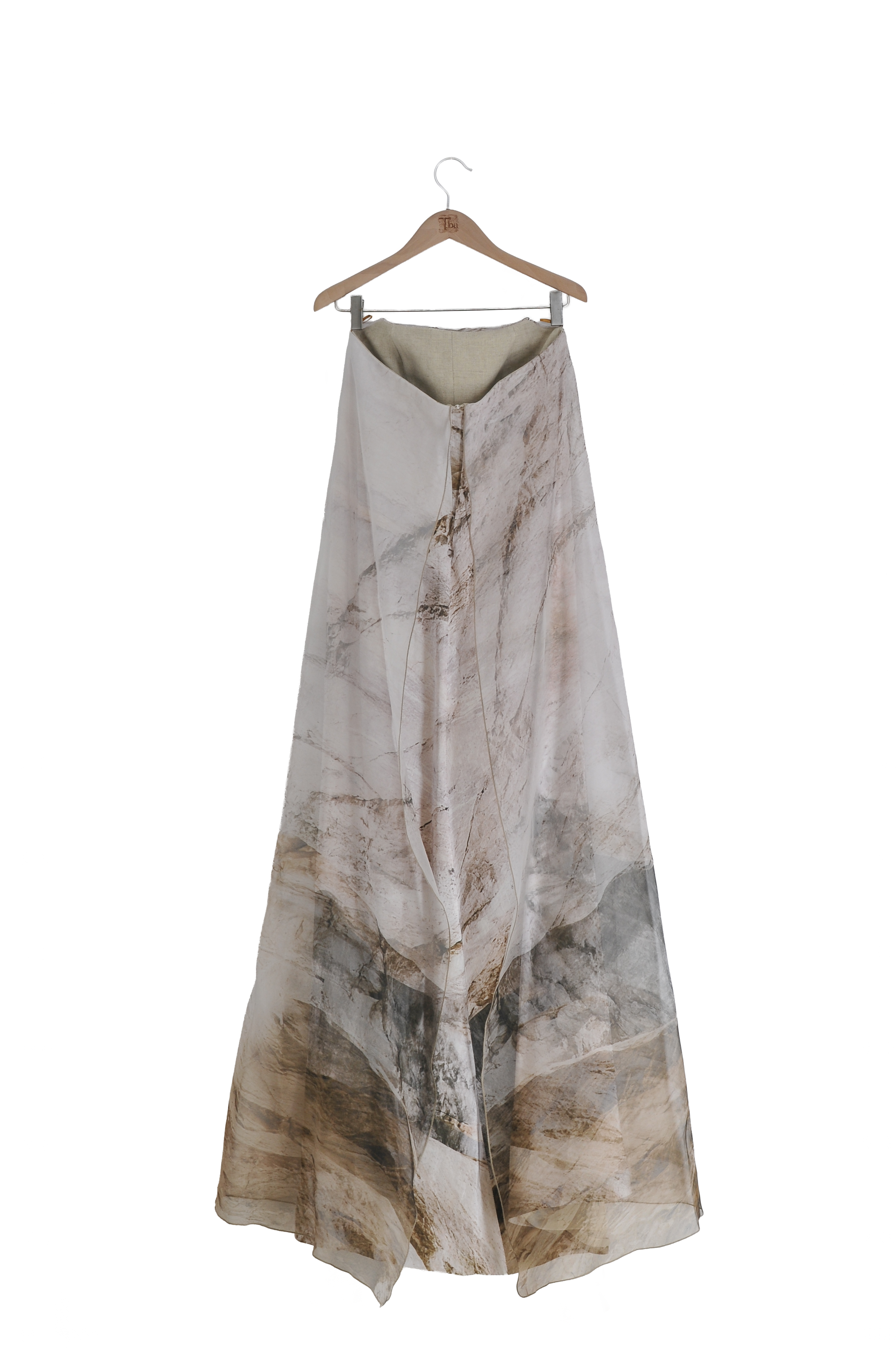 Vestido Aurea en Seda Rústica - Moonmist