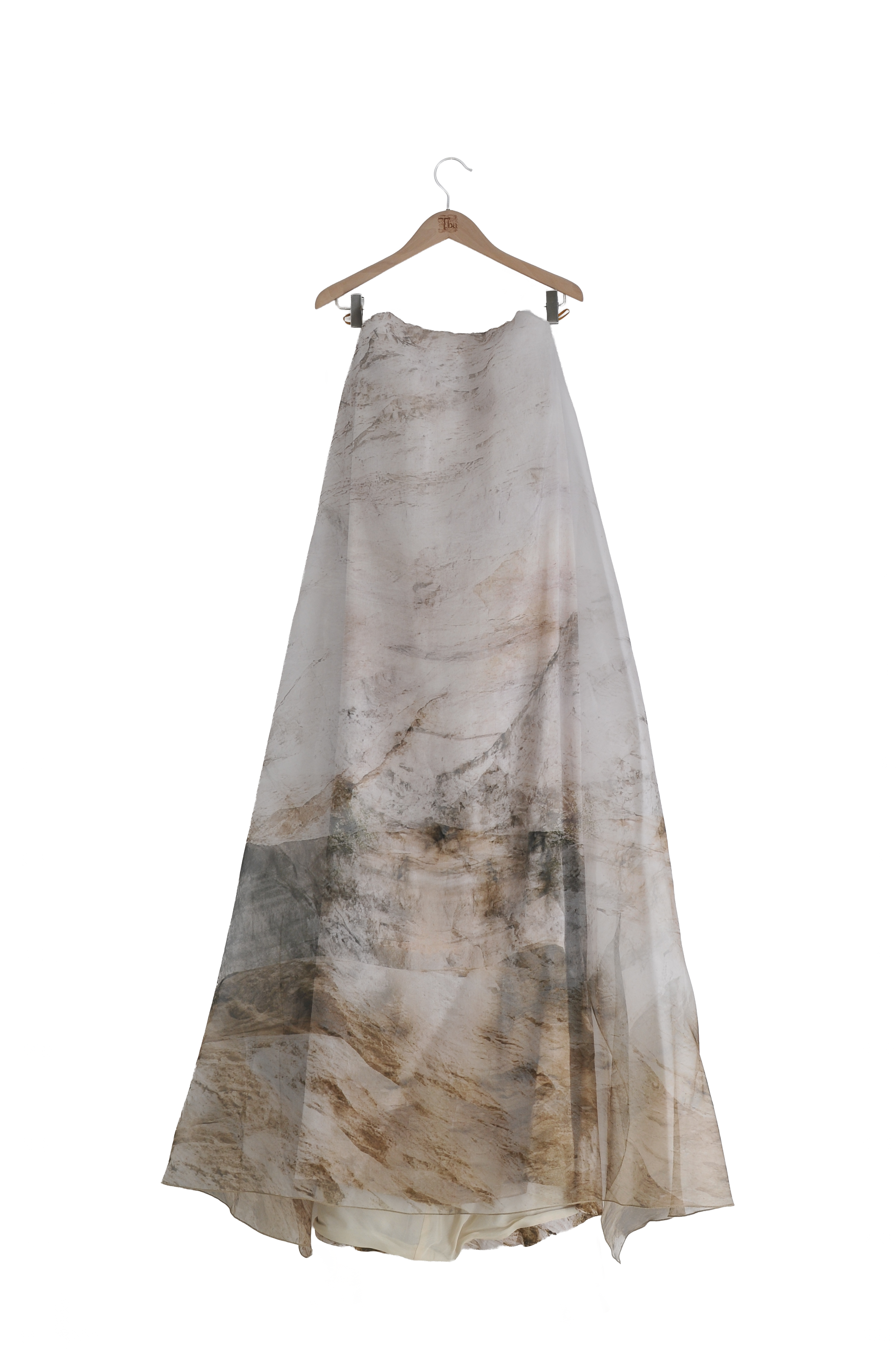 Vestido Aurea en Seda Rústica - Moonmist