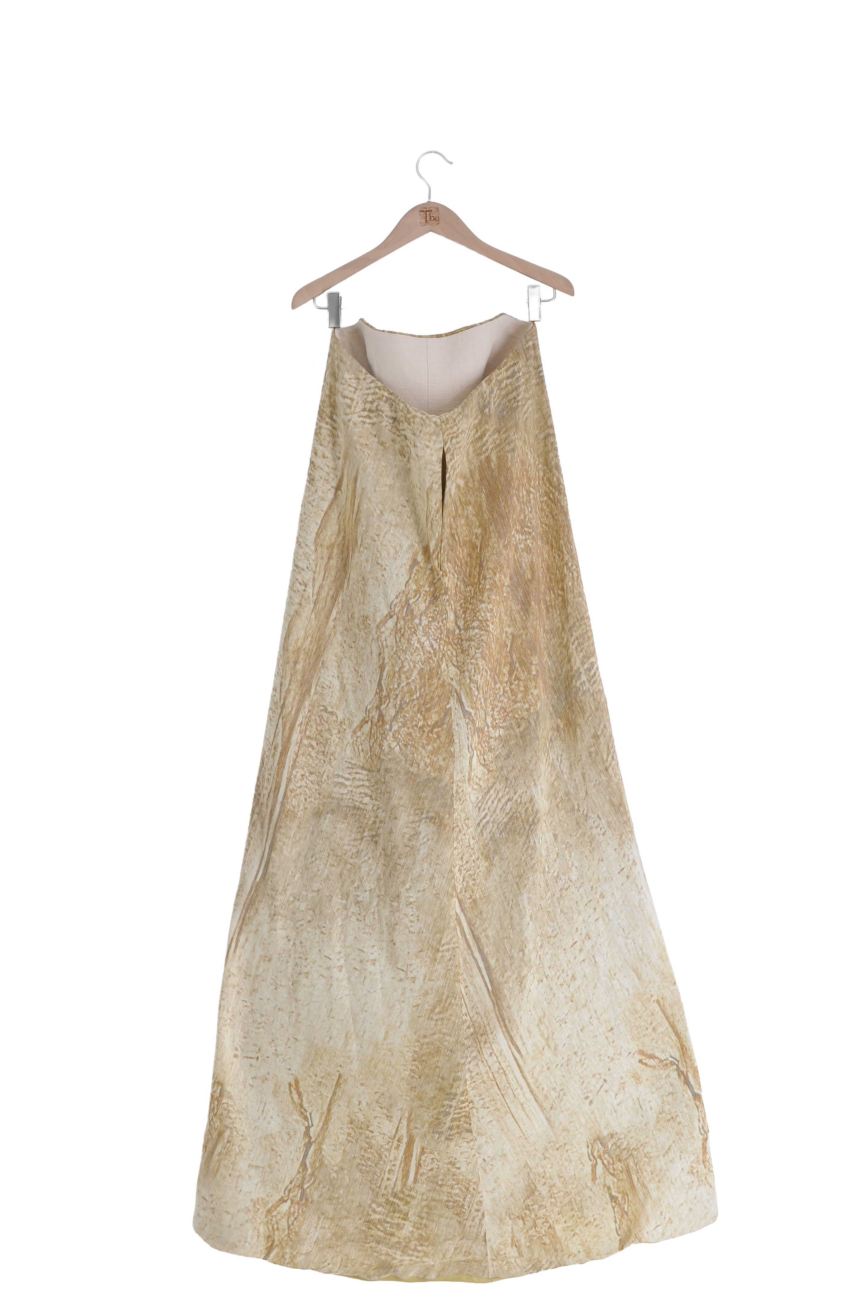 Vestido Noor en Seda Rústica - Desert