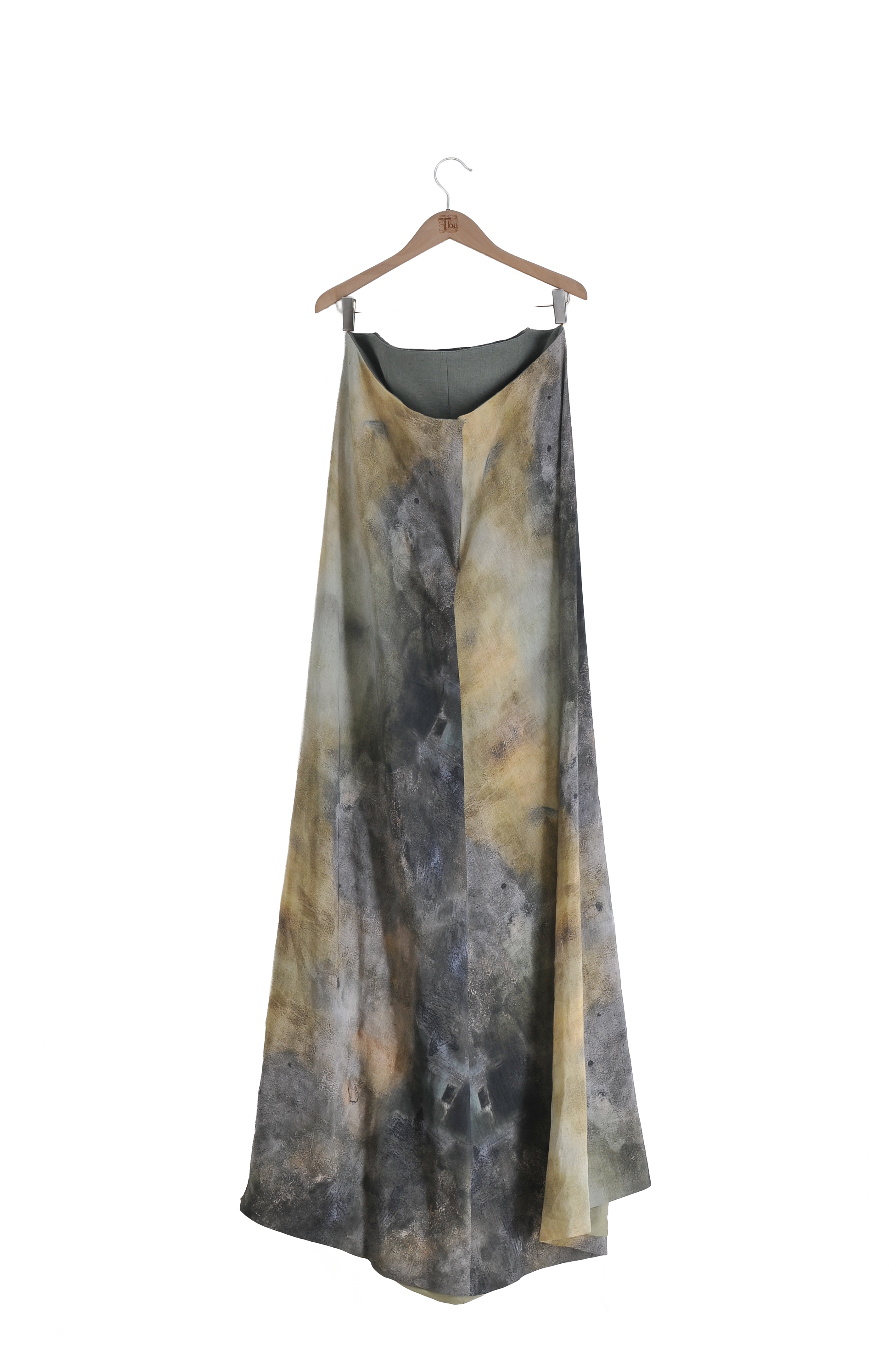 Vestido Noor en Seda Rústica - Wild Sea