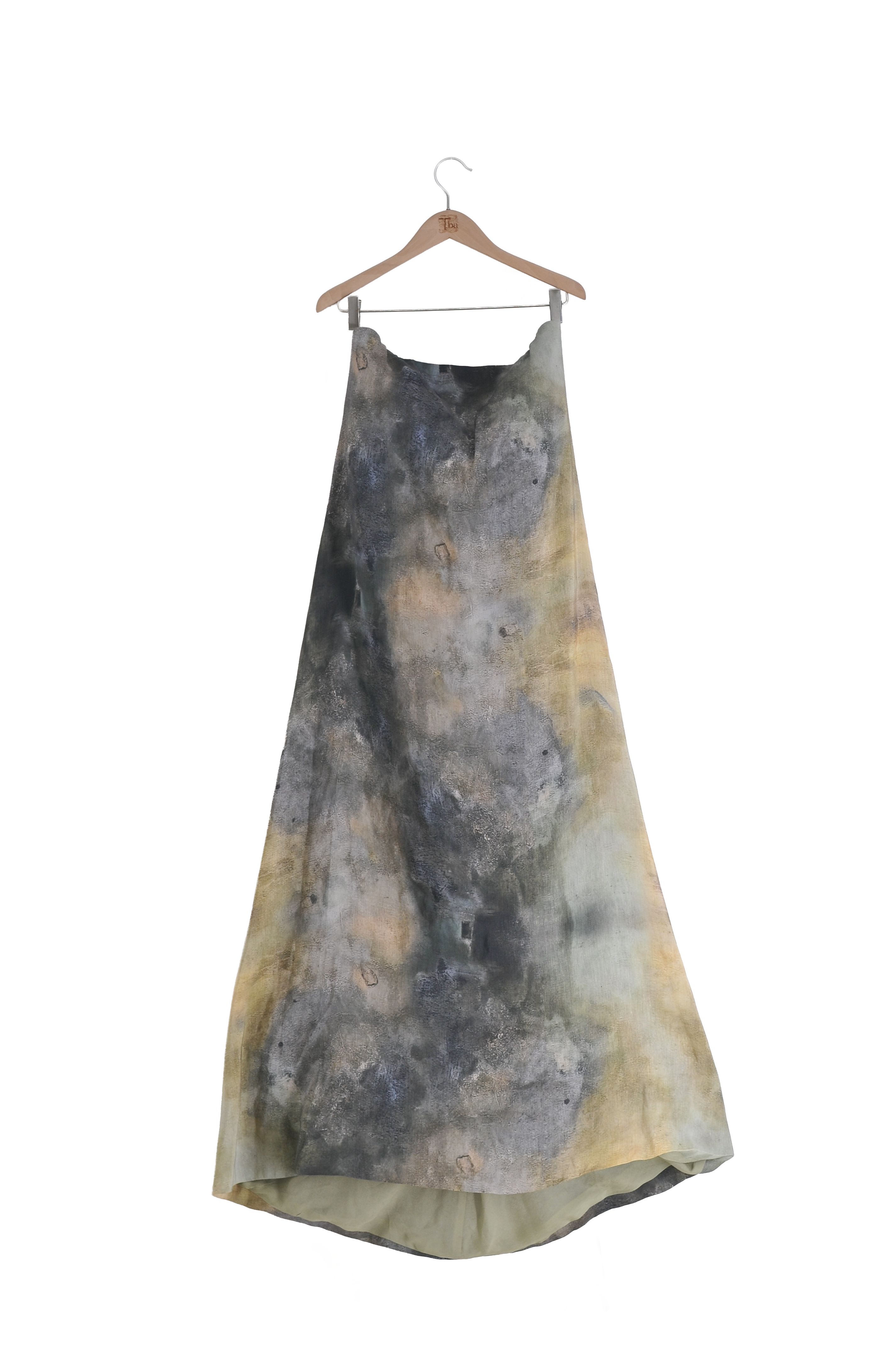 Vestido Noor en Seda Rústica - Wild Sea