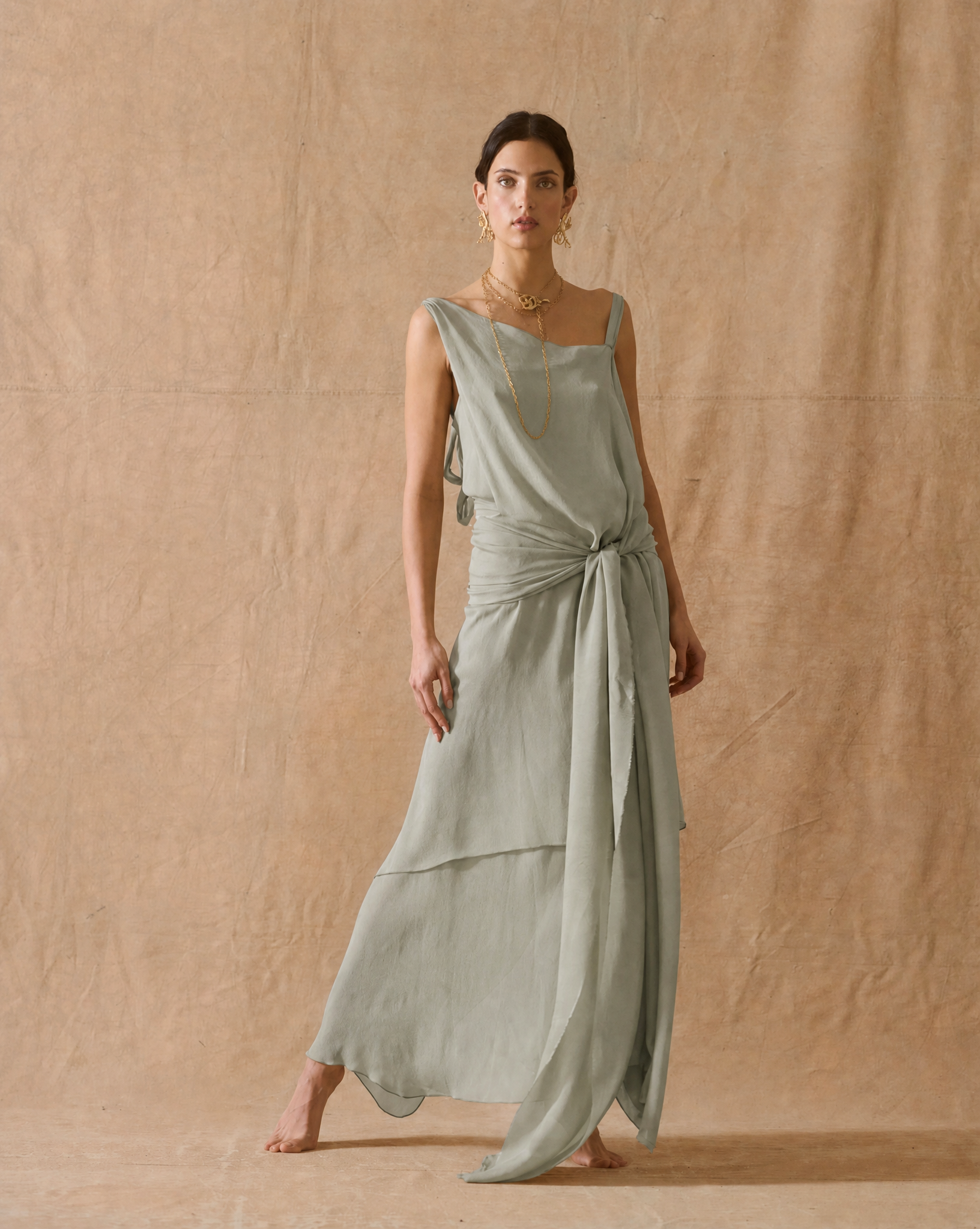 Fine Crepe Lia Dress